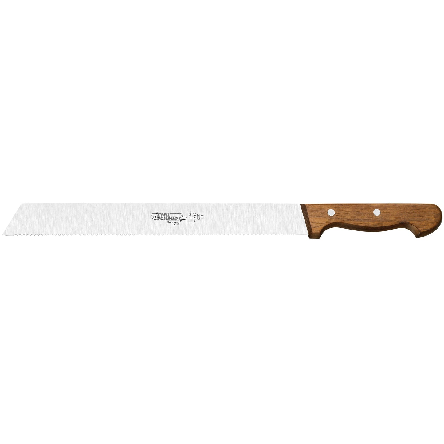 Großes Brotmesser mit Wellenschliff – Edition 1884