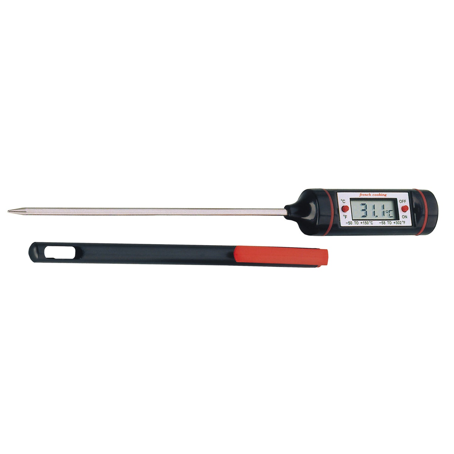 Digital-Thermometer, Edelstahl