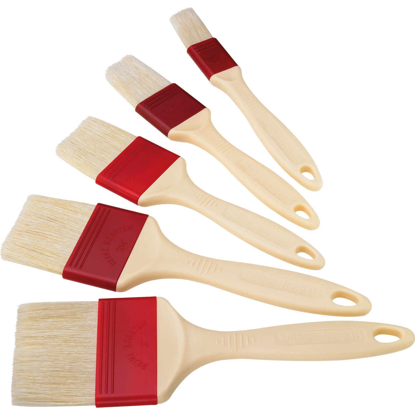 Backstubenpinsel mit reinen Borsten