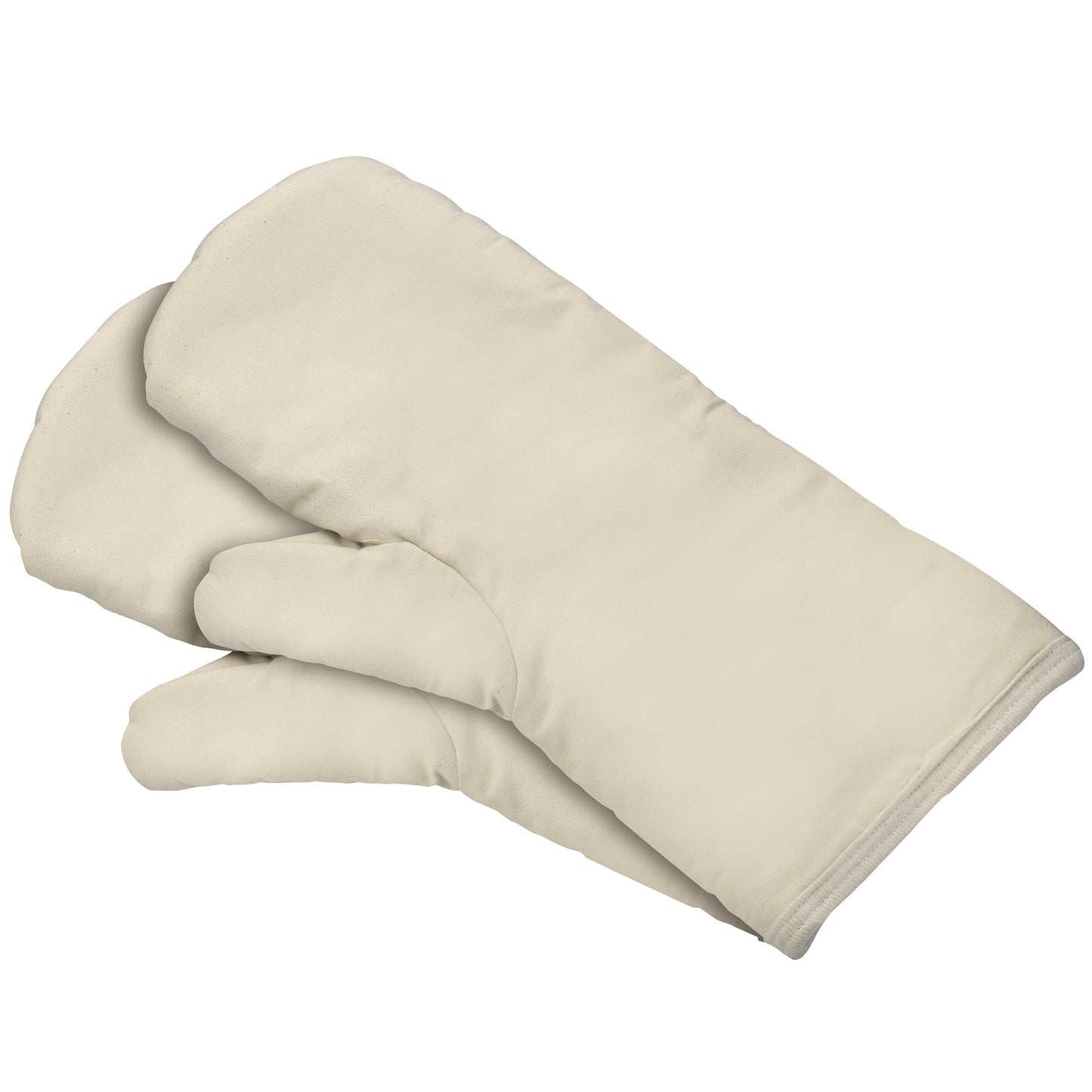 Canvas-Backhandschuhe mit langer Stulpe