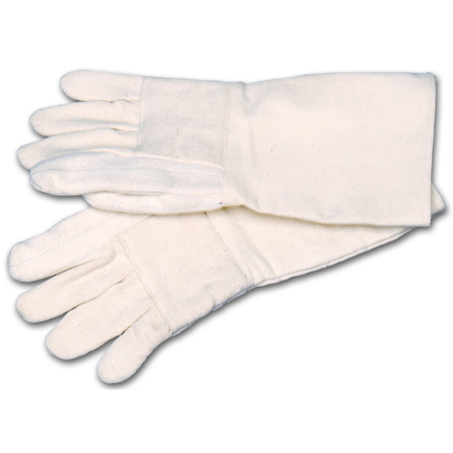 Fingerhandschuhe Canvas mit Stulpe