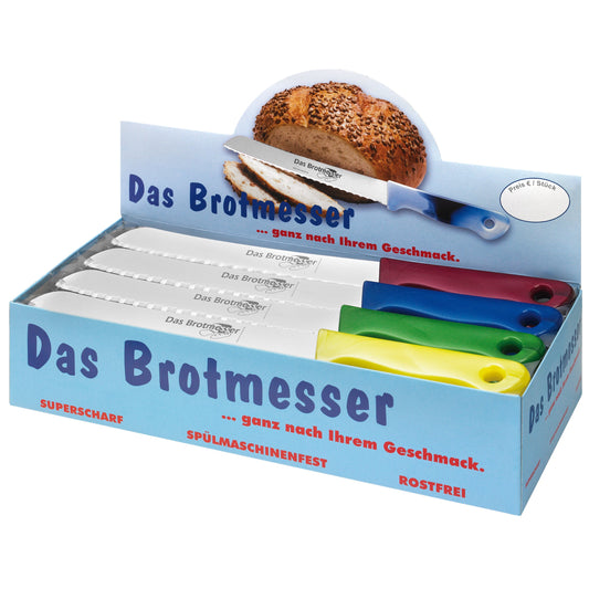 Brotmesser-Display – METALLIC